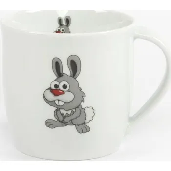 Hrnek 260ml ANDREAS-KRÁLÍČEK, čes.porcelán