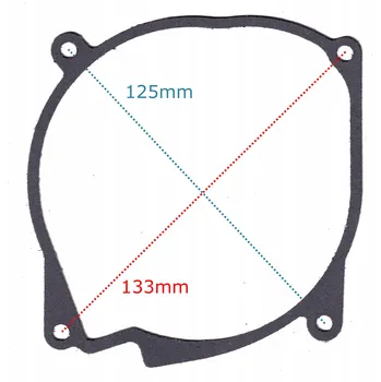 Ventilátor topení a klimatizace Těsnění dmychadla pro nezávislé topení Webasto, čínské 5KW 8KW VEVOR D4