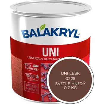 Balakryl Uni lesk 700 g, 0225 světle hnědý