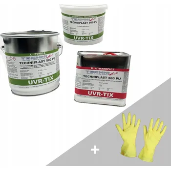 Kamenný koberec TECHNIPLAST 500 PU UVR-TIX 3 kg PRYSKYŘICE NA SVISLÉ PLOCHY PRO KAMENNÝ KOBEREC