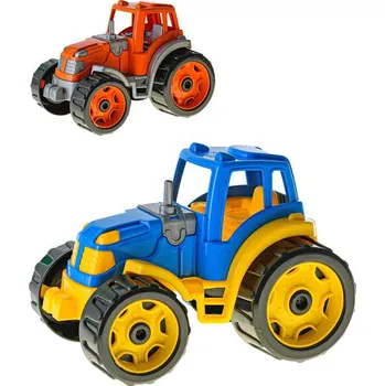 Hračka na písek Traktor baby barevný plastový 25cm volný chod na písek 2 barvy | 444749