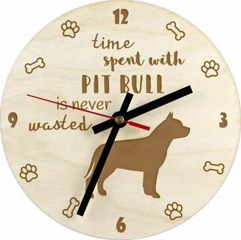 Hodiny Nástěnné hodiny Art-Dog béžové 20 cm