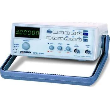 generátor funkcí GW Instek SFG-1003 Arbitrární generátor funkcí 0.1 Hz - 3 MHz 1kanálový trojúhelník, obdélníkový, sinusový, TTL