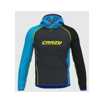 Pánská mikina Crazy Idea Pull Director Man energy XL; Modrá mikina + DÁREK DLE VÝBĚRU!