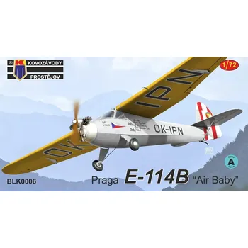 Plastikový model 1/72 Praga E-114B 'Air Baby' (2x camo)