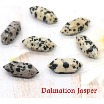 Přívěsek Přívěsek s přírodním kamenem | krystal přívěsek | přívěsek z přírodního kamene - Jaspis dalmatský , 1 KS