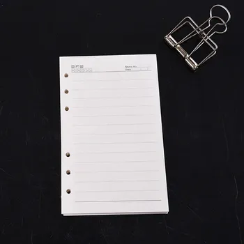 Diář Komponenty k sestavení deníku | poznámkový blok, týdenní diář - čára , A5