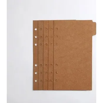 100 ks Barevné papíry pro spirálový blok | kancelářské doplňky, oddělovače listů - řemeslo , A6