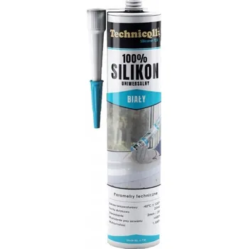 stavební silikon TECHNICQLL SILIKON UNIVERZÁLNÍ BÍLÝ 300ML