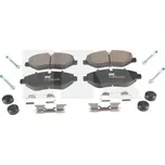 Sada brzdových destiček, kotoučová brzda NK 223362