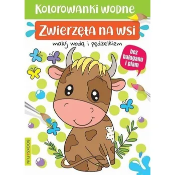 První čtění Kolorowanki wodne - Zwierzęta na wsi - praca zbiorowa