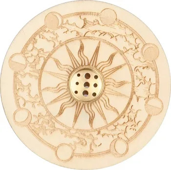 Vonná tyčinka Dřevěný stojan na vonné tyčinky s motivem zvěrokruhu | domácí vůně | zlepšení spánku - F