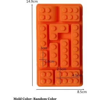 Forma na pečení Silikonová forma na 3d čokoládu a cukroví | formy na pečení, řemeslné potřeby - Tetris 2