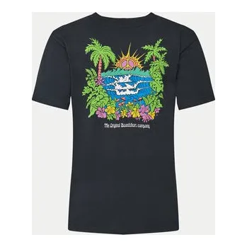 Pánské tričko Quiksilver T-Shirt Island Sunrise Moe AQYZT09543 Černá Regular Fit L