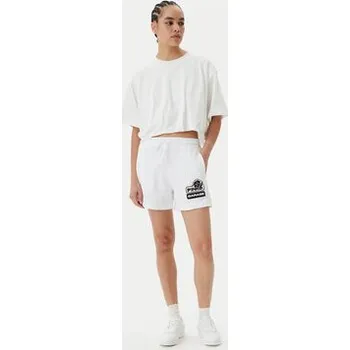 Pánské kraťasy PINKO Sportovní kraťasy Max Shorts Interlock Tecni 105271 A2MD Bílá Regular Fit M