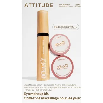 Řasenka ATTITUDE Oceanly Set na líčení očí Pink