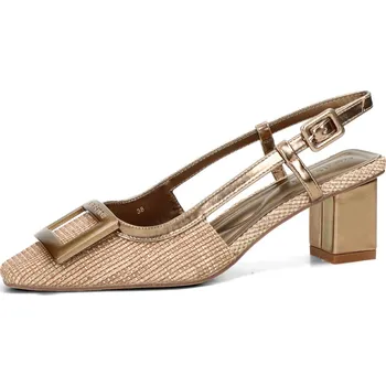 Dámské lodičky Laura Biagiotti dámské elegantní lodičky - béžovo hnedé