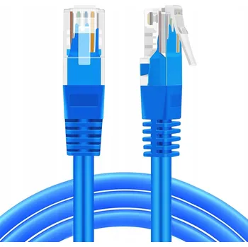 Síťový kabel Patchcord LTC U/UTP 5e RJ45 / RJ45 0,5 m modrý