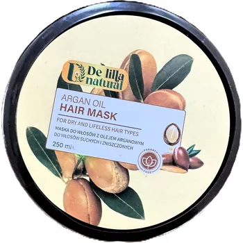 Vlasová regenerace ARGANOVÁ MASKA NA SUCHÉ A POŠKOZENÉ VLASY DE LILLA 250 ml