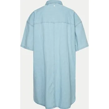 Oblečení a móda Roxy Džínové šaty Pacific Night ERJDD03005 Modrá Relaxed Fit S