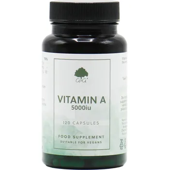 G&G Vitamins - Vitamin A (retinol) 5000 iu - 120 kapslí