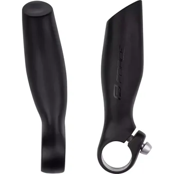 Rohy na řídítka rohy FORCE B4.6 11,5 cm Al, černé matné