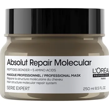Vlasová regenerace Loreal Professionel L'Oréal Absolut Repair Molecular oplachová maska Velikost: 250 ml