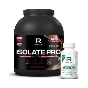 Protein Reflex Nutrition Isolate PRO 1,8 kg + Magnesium 90 kapslí ZDARMA vanilka