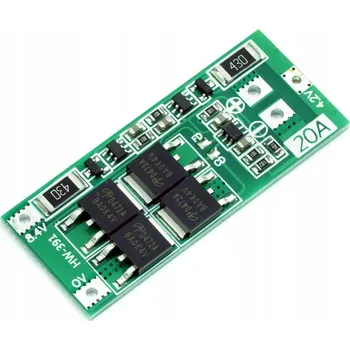 Bezpečnostní kamera Nabíječka Elektroweb Modul BMS 2S 20A 8.4V Li-Ion s balancérem