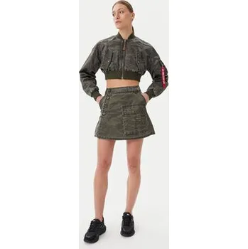 Dámská sukně Alpha Industries Mini sukně Vintage 156052 Černá Regular Fit S
