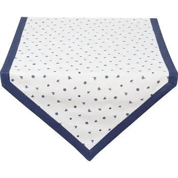 ubrus Bavlněný běhoun na stůl 50x160 cm s drobnými kvítky