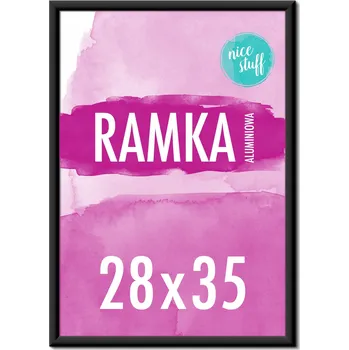 Obraz Černý hliníkový rám 28x35 cm Rámeček 28x35 cm