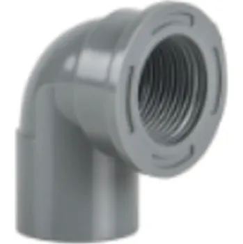 PWS - Professional Water System PVC tvarovka - Koleno 90° s vnitřním závitem 20mm x 1/2"