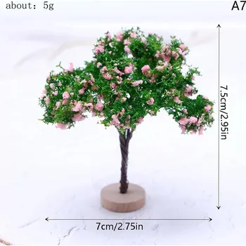 Zahradní dekorace Mini dekorační stromek do zahrady | zahradní dekorace, mini figurky - A7
