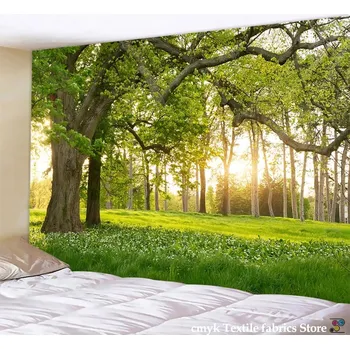 Krásná přírodní tapiserie | boho dekorace | přírodní dekorace - gt013-9 , Rozměr 320 x 180 cm