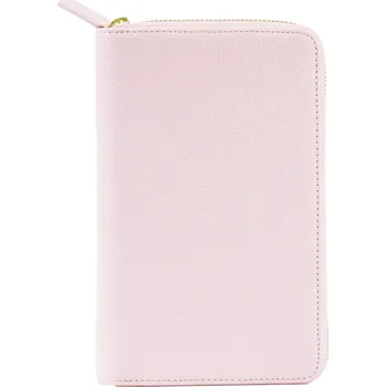 Diář Kožený obal na diář | cestovní obal, plánovací deník - Oblázkový křemen