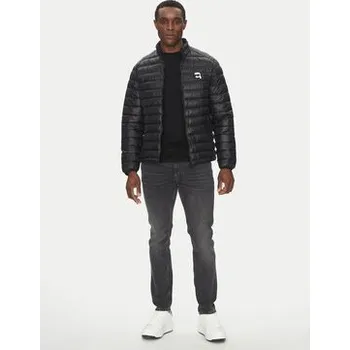 KARL LAGERFELD Bunda pro přechodné období 505710 500590 Černá Regular Fit 54