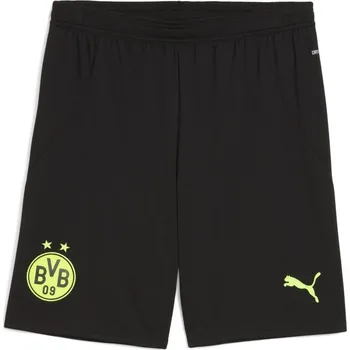 Puma Borussia Dortmund Home Shorts 2024 2025 Adults Black/White XL