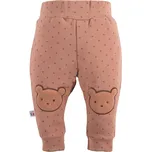 Eevi Dětské kalhoty Hearts&Bears béžové - 92
