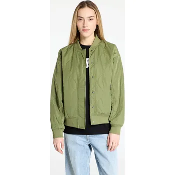 Dámská casual bunda Bunda Vans Bennett Quilted Bomber Loden Green M