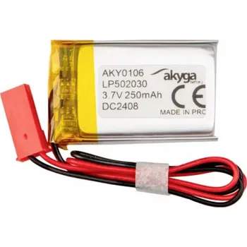 Nabíječka baterií Akyga LP502030 Akupack x Speciální akumulátor Li-Pol 3.7 V 250 mAh