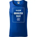 Pánské tílko s vlastním potiskem, Barva Modrá, Velikost 2XL, Canvas Pánské bavlněné tílko Bezvatriko.cz