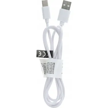 Datový kabel USB kabel A – USB-C 2.0 C366 (dlouhý konektor 8 mm) 1 m bílý - OEM + zdarma možnost vyzkoušet a vrátit zboží do 30 dní