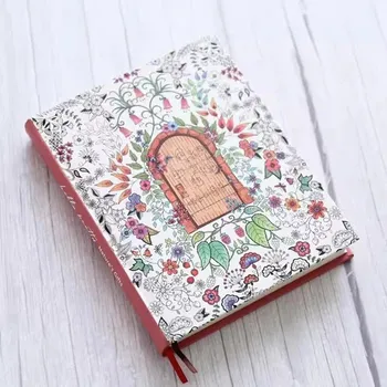 Zápisník Kreativní zápisník s tvrdými deskami | ilustrovaný deník | barevný notepad - C