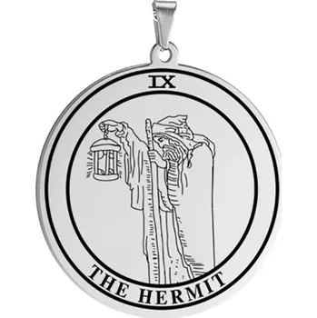 Přívěsek Ocelové tarotové přívěsky vintage | přívěsky na šperky, tarotové šperky - POUstevník-350853