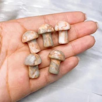 Akvaristika Minerální mini houbička | dekorace akvárium, domácí dekorace - Červený Picasso Jasper , 1