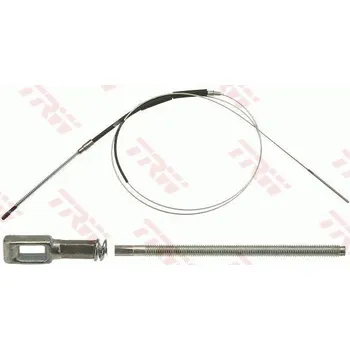 Lanko parkovací brzdy Tažné lanko, parkovací brzda TRW GCH280