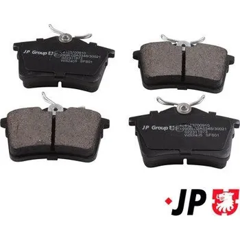 Brzdová destička Sada brzdových destiček, kotoučová brzda JP GROUP 4163700910