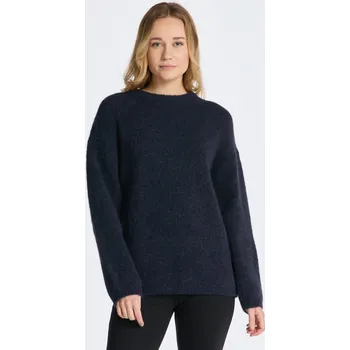 Dámský svetr SVETR GANT HAIRY TEXTURE C-NECK EVENING BLUE
