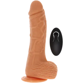Dildo ToyJoy Up&Down Rotating Vibrating Remote Dildo
